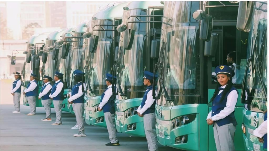 China’s Golden Dragon Bus has delivered 100 electric buses to Ethiopia’s Belayneh Kindie Group (BKG)