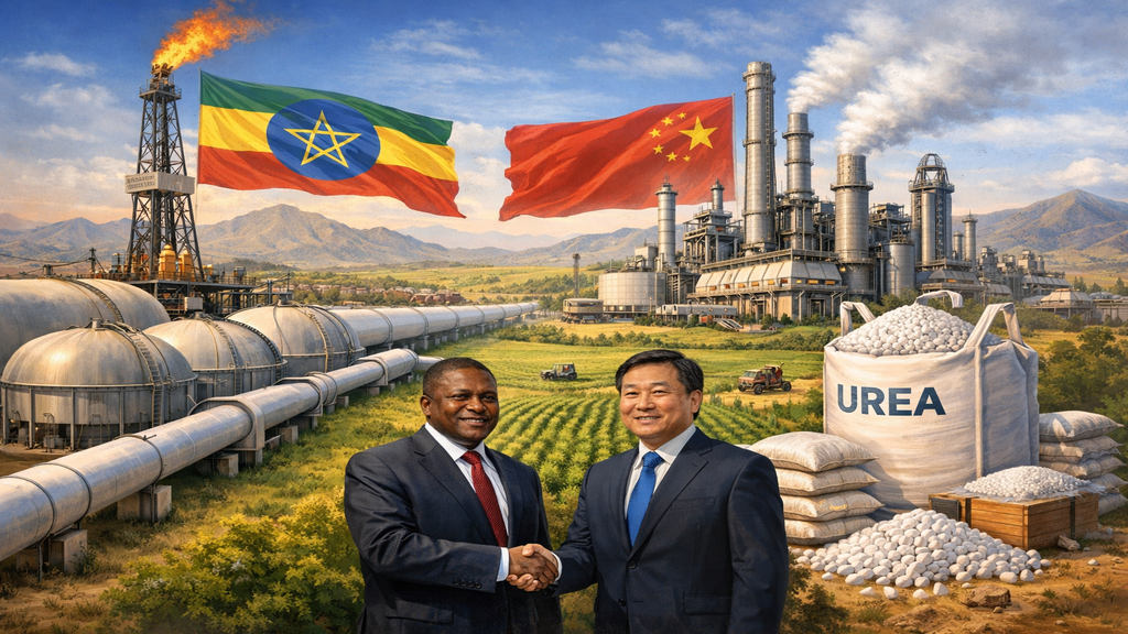 $4.2B Gas Deal to Power 3M-Tonne Ethiopia Fertilizer Plant by 2029