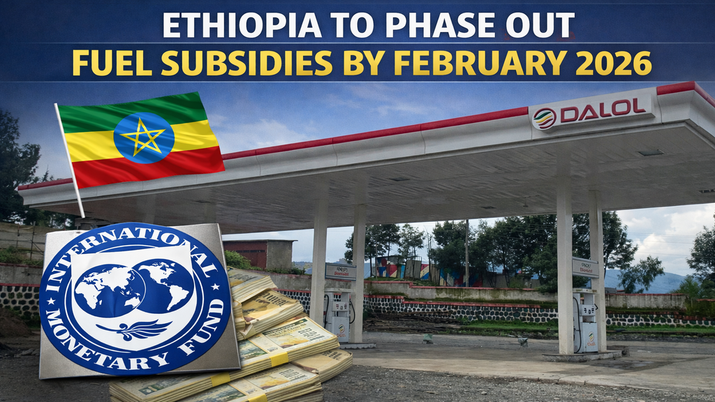 Ethiopia to Phase Out Fuel Subsidies by February 2026