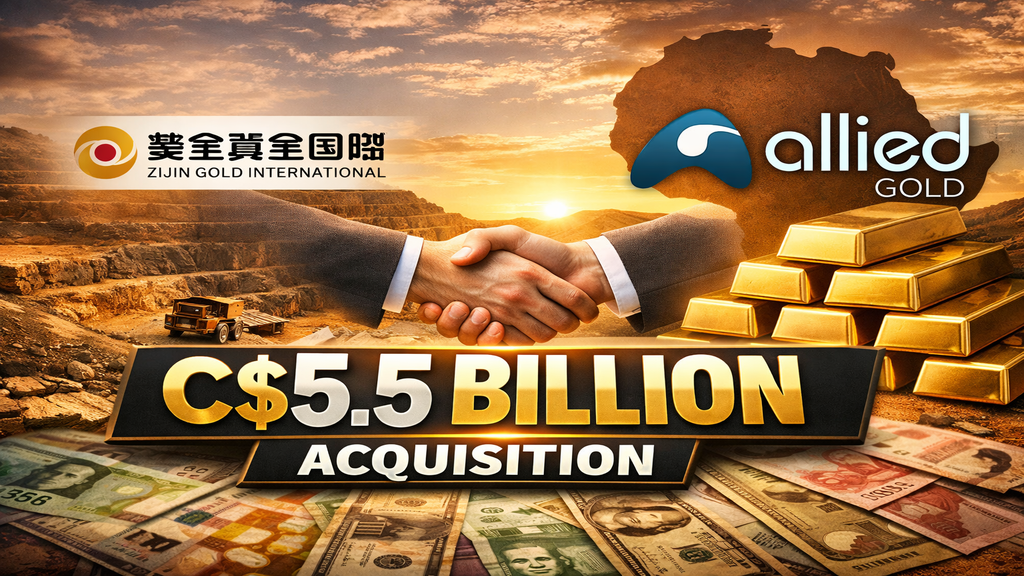 Ethiopia: Zijin Gold International agreed to acquire Allied Gold Corporation
