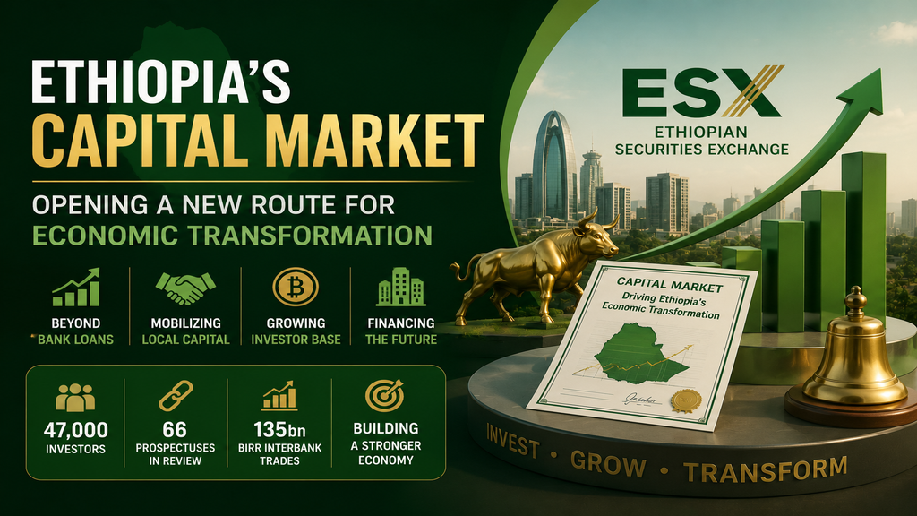 Ethiopia’s Capital Market Opens New Route Beyond Bank-Only Financing
