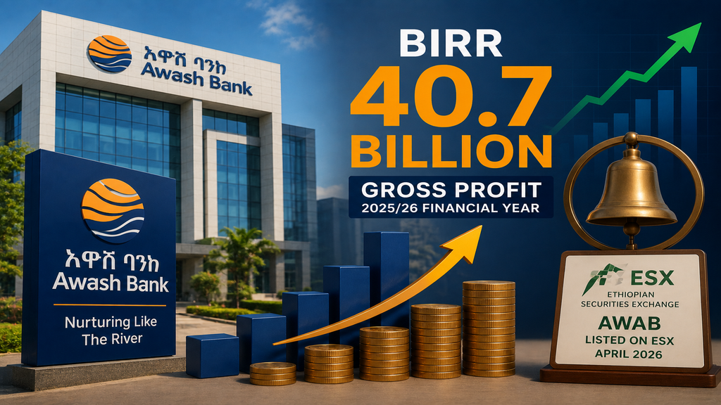 Awash Bank Posts Birr 40.7bn Profit After ESX Listing