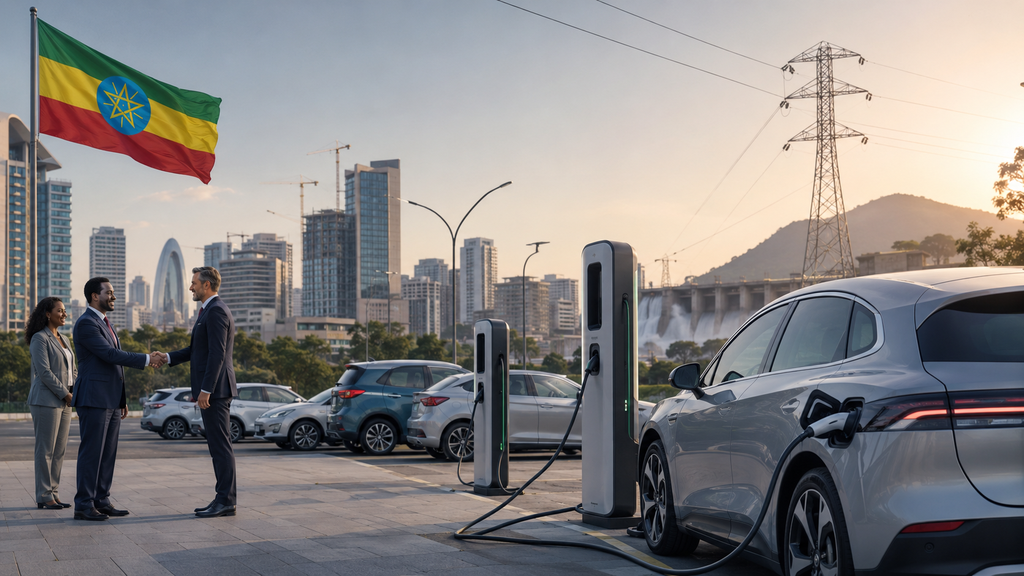 Ethiopia Targets 2,300 Chargers as EV Fleet Reaches 115,000