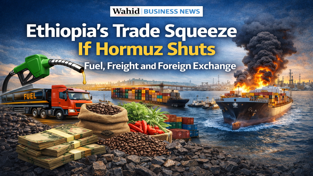 Ethiopia’s Trade Squeeze If Hormuz Shuts: Fuel, Freight and Foreign Exchange