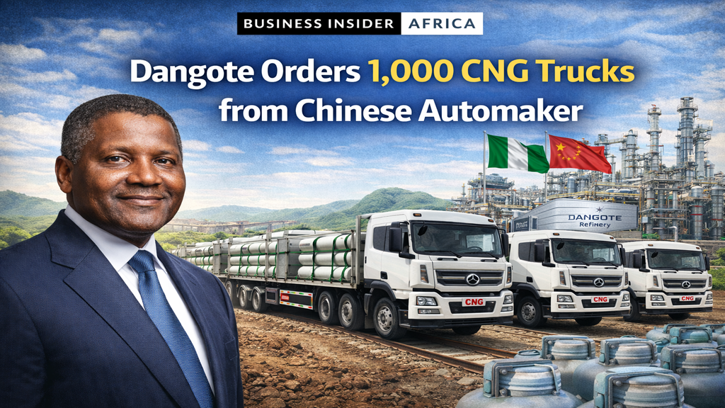 Dangote Orders 1000 CNG Trucks from FOTON - Chinese Automaker