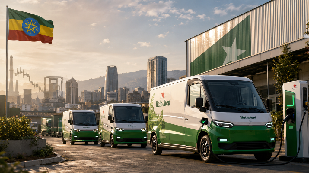 Heineken Ethiopia Invests Br392.3mn in 65 Electric Vehicles