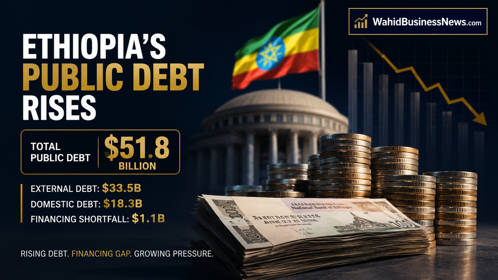 Public debt reaches USD 51.8 billion amid financing shortfall