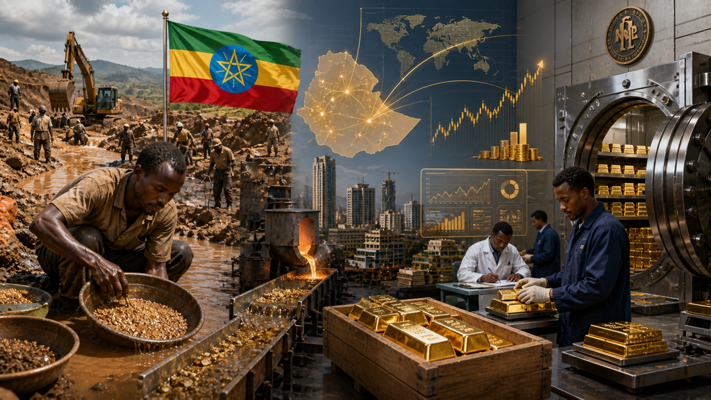 Ethiopia: Gambella Gold Output Rises, Delivers 5.5 Tonnes to Central Bank