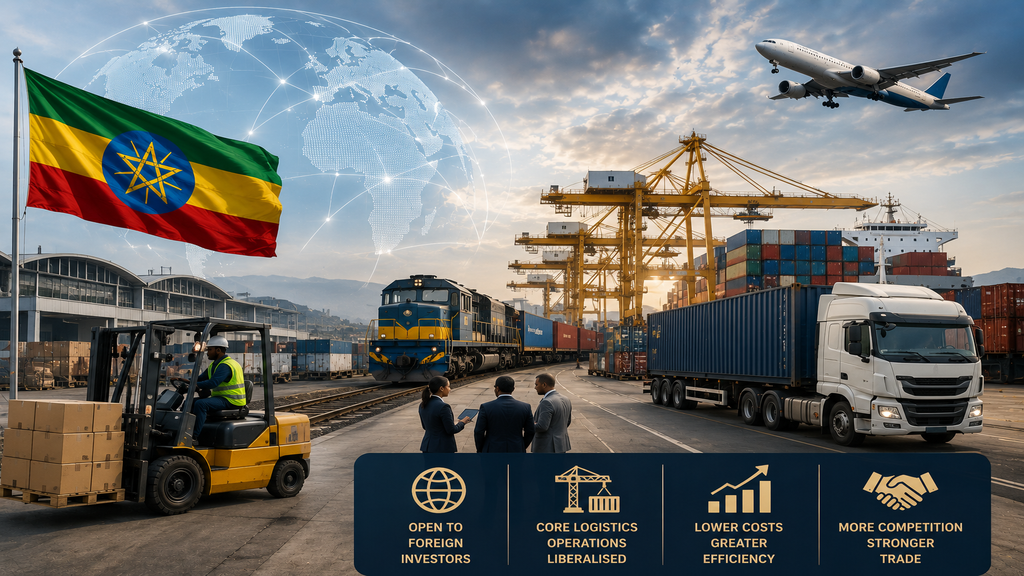 Ethiopia to Open Core Logistics Operations to Foreign Investors