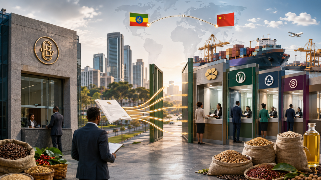 Ethiopia Opens China Export Permits to All Licensed Banks