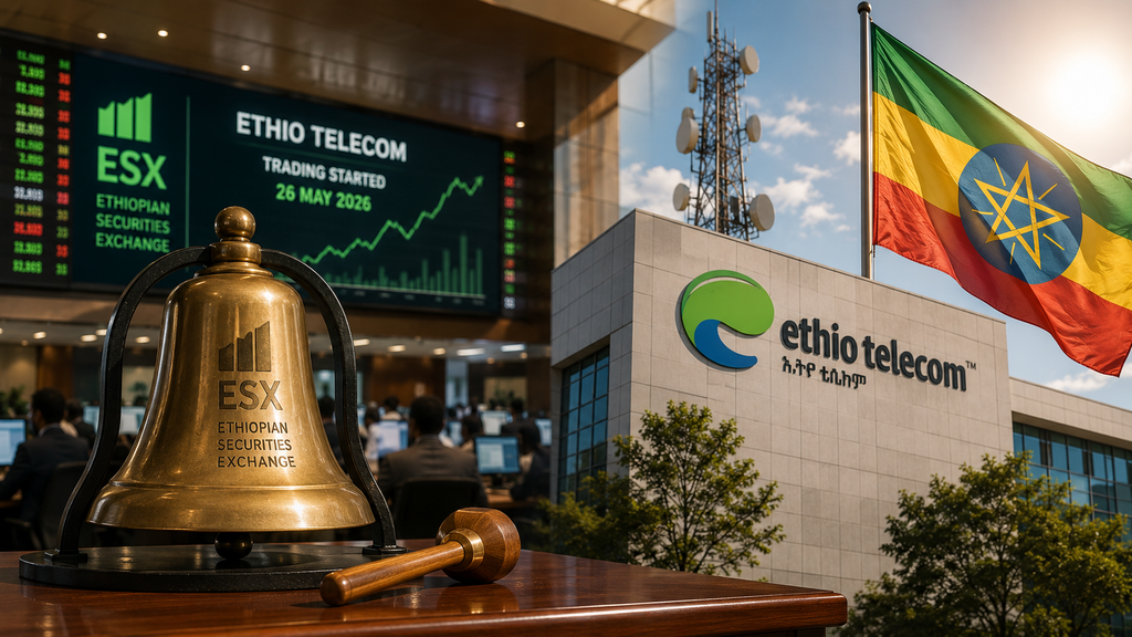 Ethio Telecom Lists on the Ethiopian Securities Exchange
