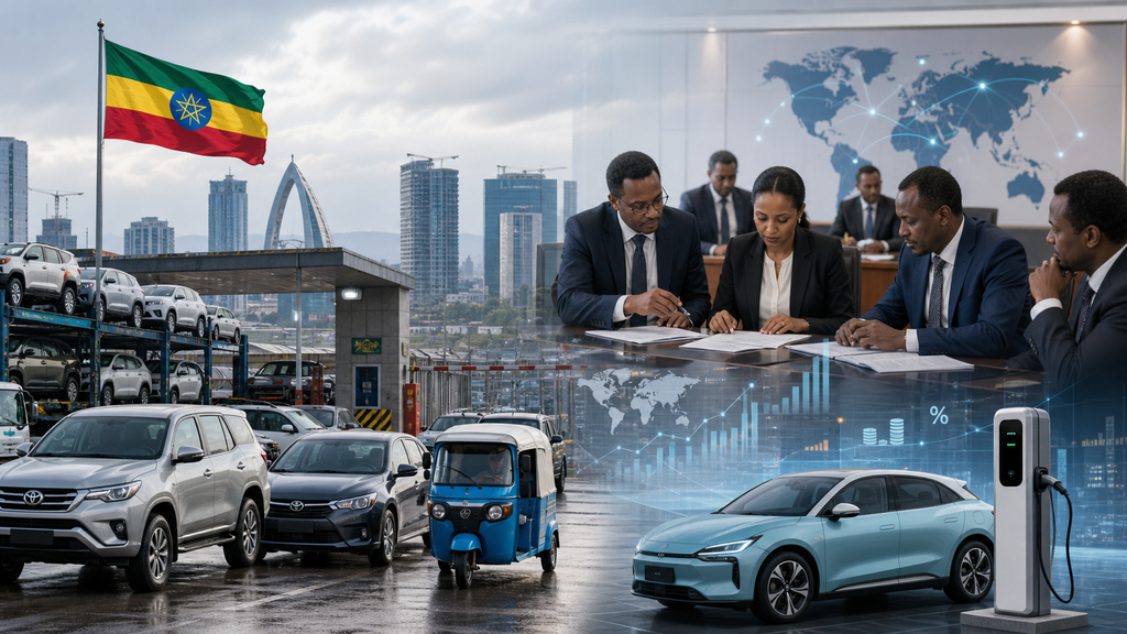 Ethiopia may lift fuel-powered vehicle and three-wheeler import restrictions before WTO accession