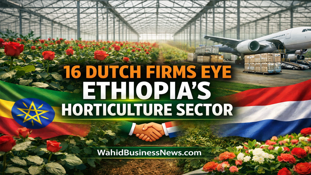 16 Dutch Firms Explore Ethiopia’s Horticulture Investment Opportunities