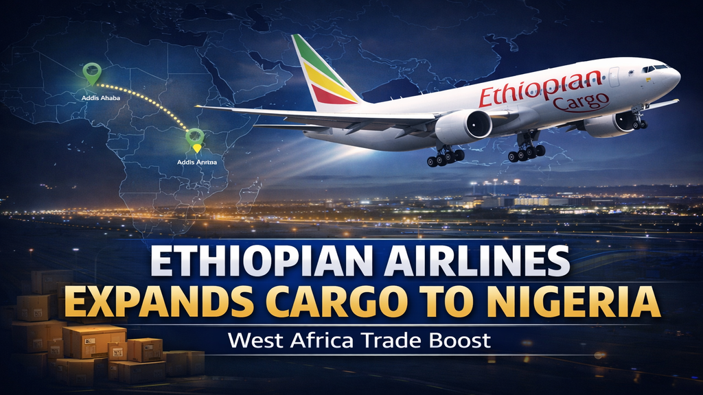 Ethiopian Airlines Expands Cargo Operations to Nigeria